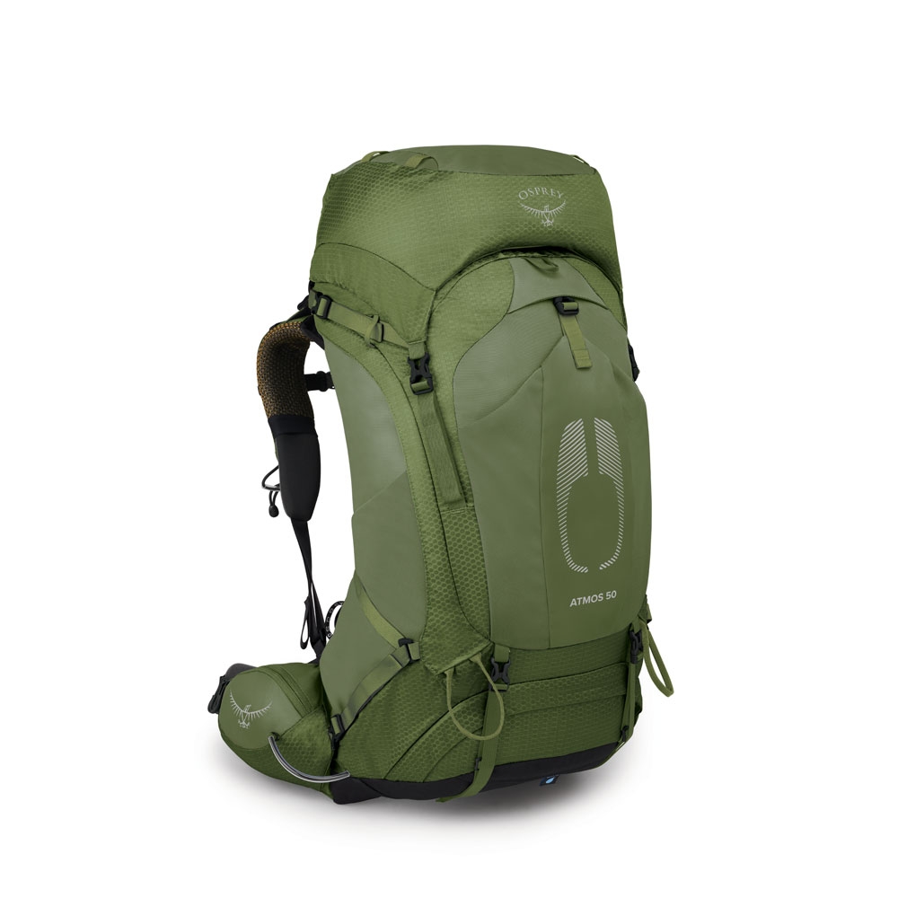 Osprey Atmos AG 50 Mythical Green 1-174-472 trekkingrugzakken online bestellen bij Kathmandu Outdoor & Travel
