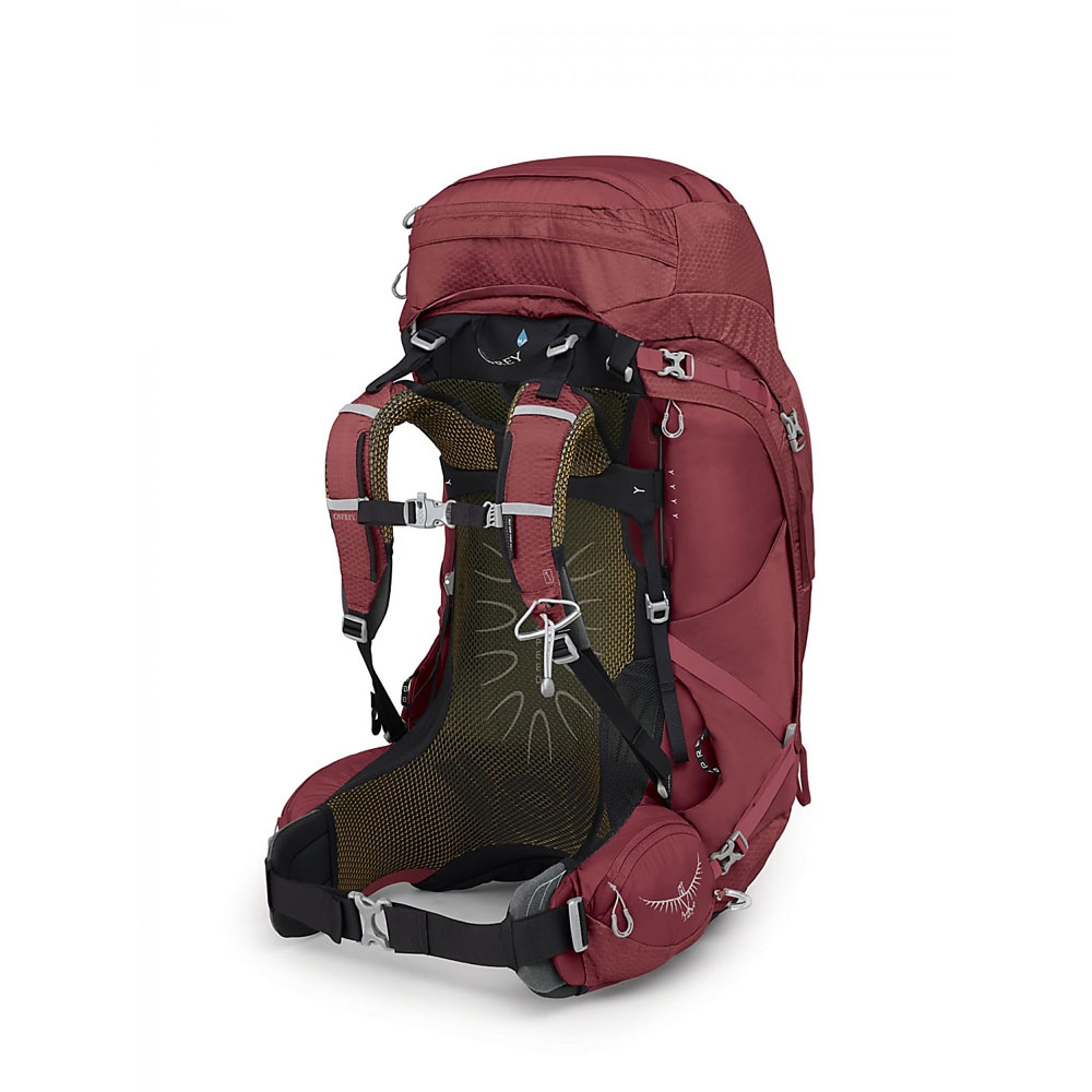 Osprey Osprey Aura AG 65 Women's 1-177-473 trekkingrugzakken Osprey Aura AG 65 Women's Berry Sorbet Red 1-177-473 trekkingrugzakken online bestellen bij Kathmandu Outdoor & Travel
