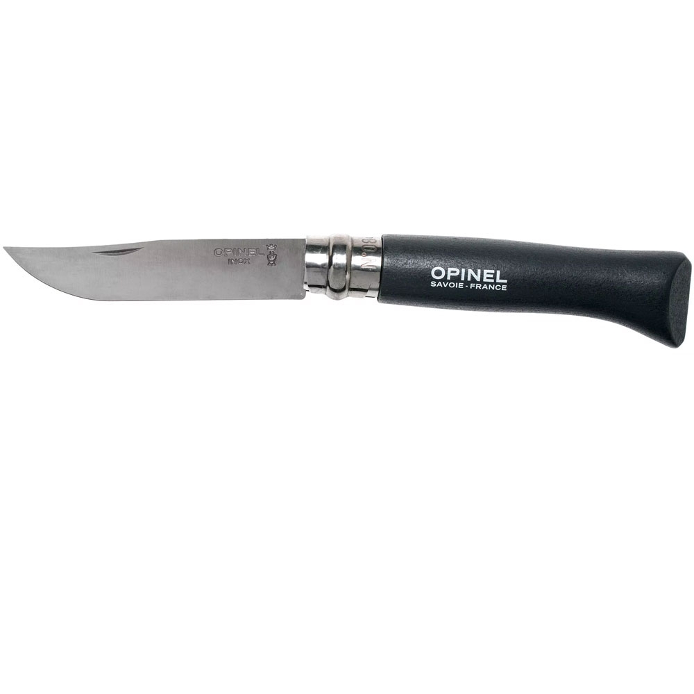 Opinel N°08 Colorama Black/Brown 51OP2211-8 195 messen & tools online bestellen bij Kathmandu Outdoor & Travel