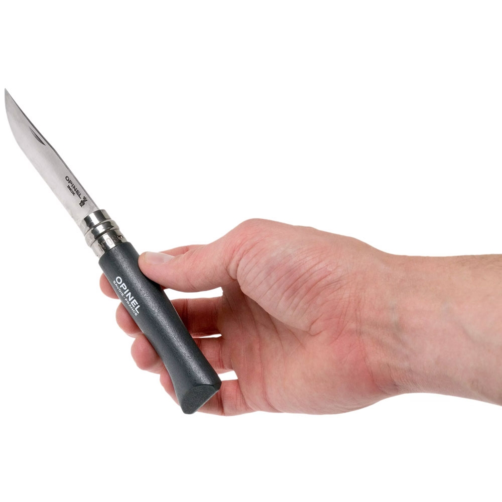 Opinel N°08 Colorama Black/Brown 51OP2211-8 195 messen & tools online bestellen bij Kathmandu Outdoor & Travel