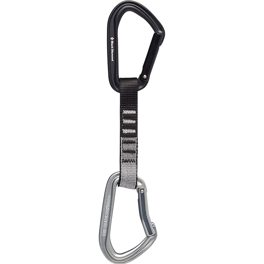 Black Diamond Black Diamond Hotforge Quickdraw 12cm BD381115 karabiners en setjes Black Diamond Hotforge Quickdraw 12cm Light Gray BD381115 karabiners en setjes online bestellen bij Kathmandu Outdoor & Travel