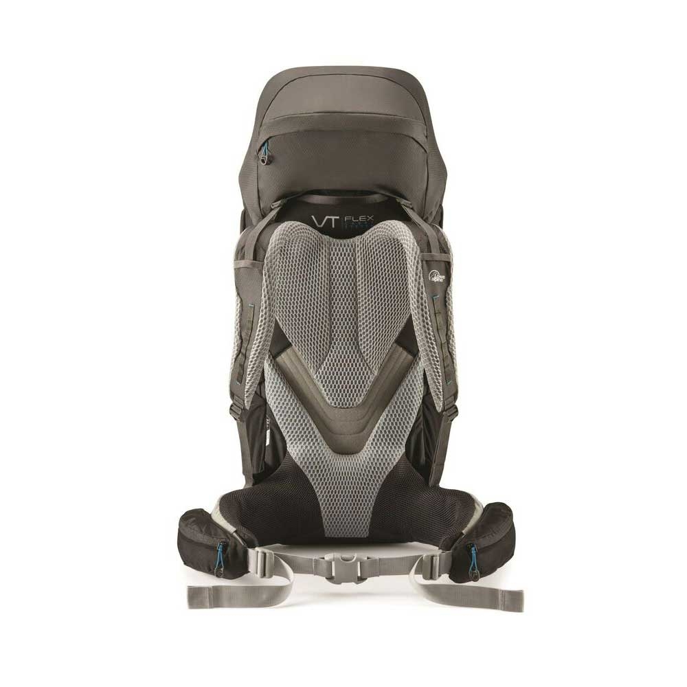 Lowe Alpine Cerro Torre 65:85 L-XL Black/Greyhound FBQ-01-BL-65-L trekkingrugzakken online bestellen bij Kathmandu Outdoor & Travel