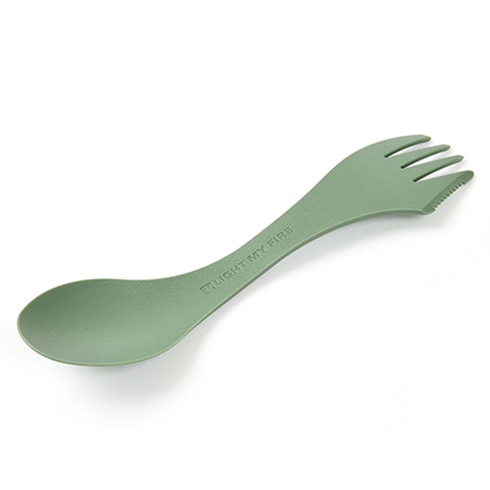 Light my Fire Light my Fire Spork Bio LMF BSPORK SG koken Light my Fire Spork Bio Sandy Green LMF BSPORK SG koken online bestellen bij Kathmandu Outdoor & Travel
