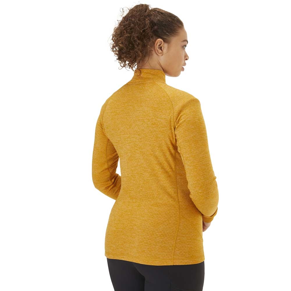 Rab Nexus Pull-on Wmns Dark Butternut QFE-70-DBN fleeces en truien online bestellen bij Kathmandu Outdoor & Travel