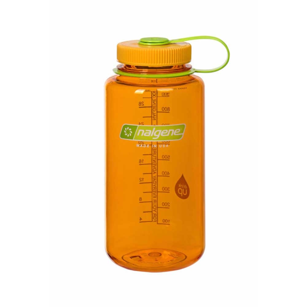 Nalgene Wide Mouth 0,5L Clementine N2020-0616 drinkflessen en thermosflessen online bestellen bij Kathmandu Outdoor & Travel
