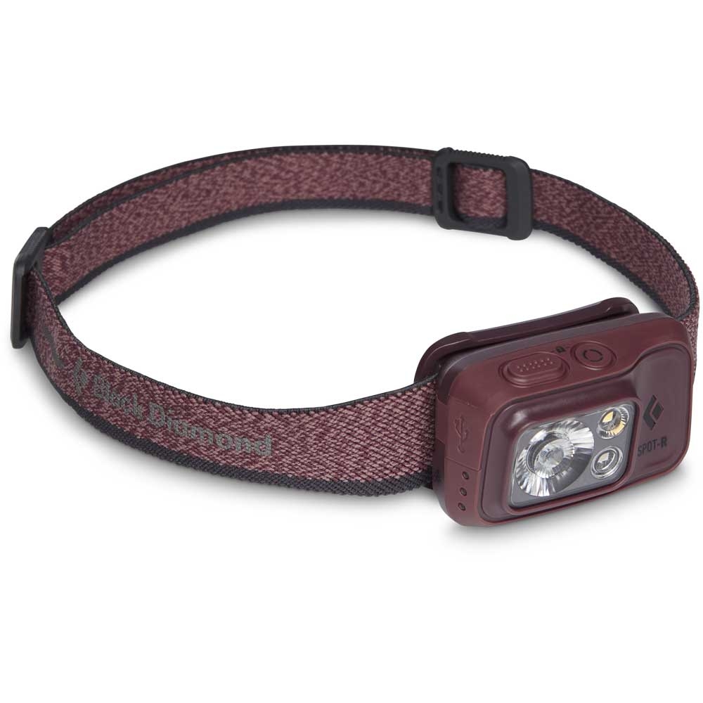 Black Diamond Spot 400-R Headlamp Bordeaux BD620676-Bordeaux verlichting online bestellen bij Kathmandu Outdoor & Travel