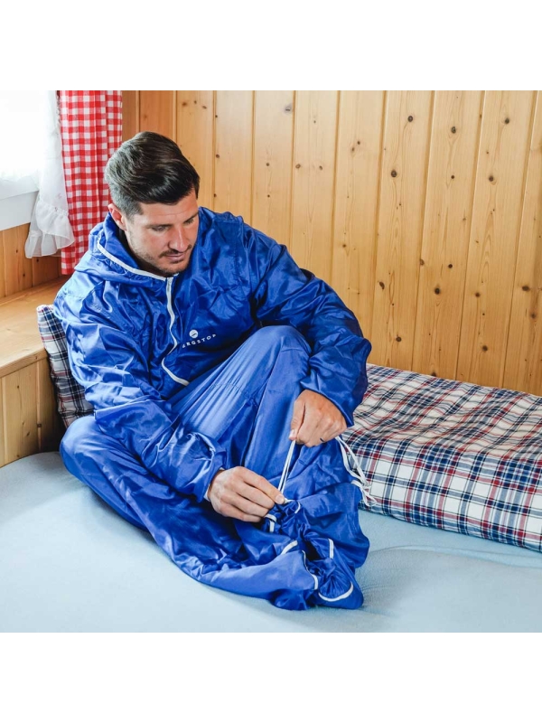 Bergstop  SilkLiner dark blue