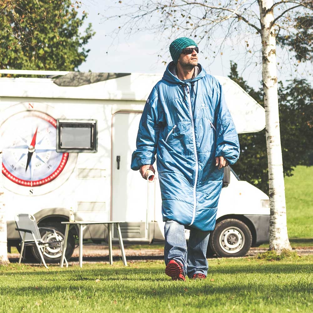 Bergstop CozyBag Light sky blue / grey CB-LSB jassen online bestellen bij Kathmandu Outdoor & Travel