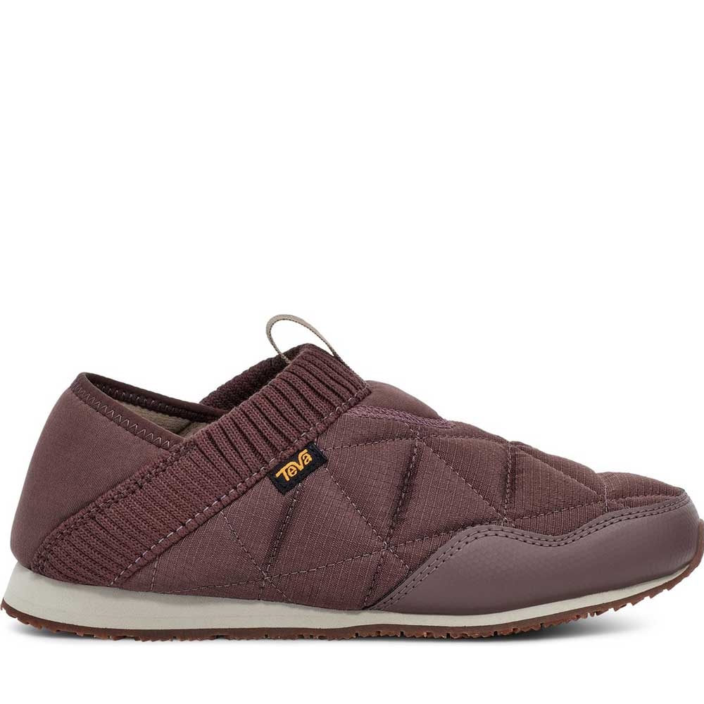 Teva Teva Re Ember Moc Women's 1125471- PRCR pantoffels en huissokken Teva Re Ember Moc Women's Peppercorn 1125471- PRCR pantoffels en huissokken online bestellen bij Kathmandu Outdoor & Travel