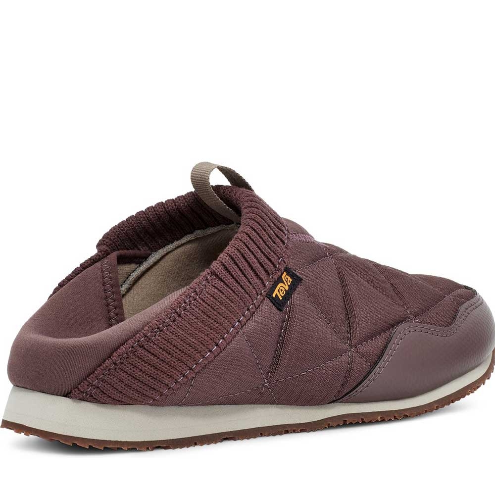 Teva Teva Re Ember Moc Women's 1125471- PRCR pantoffels en huissokken Teva Re Ember Moc Women's Peppercorn 1125471- PRCR pantoffels en huissokken online bestellen bij Kathmandu Outdoor & Travel