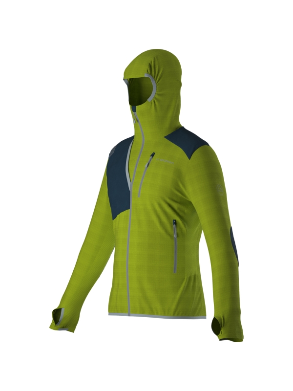 La Sportiva Lucendro Thermal Hoody Lime Punch/Storm Blue La Sportiva Lucendro Thermal Hoody Lime Punch/Storm Blue