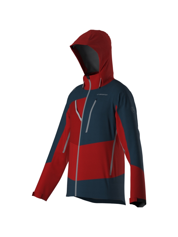 La Sportiva Alpine Guide Gtx Jkt Poppy/Storm Blue La Sportiva Alpine Guide Gtx Jkt Poppy/Storm Blue